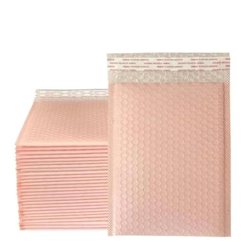 ZONSHJDKR 100 Stück rosa Mailer gepolsterte Versandumschläge Mailer for Verpackung Selbstklebende Versandtasche(Light pink,15 * 18cm) von ZONSHJDKR