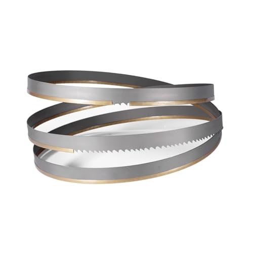 ZONSHJDKR Bandsägeblätter 1pc 2160 2360 2460 2560 2720 2930mm M42 Bi-Metall 27x0,9mm Schneiden Metall(27x0.9mm 3-4tpi-a,Length 2480mm) von ZONSHJDKR