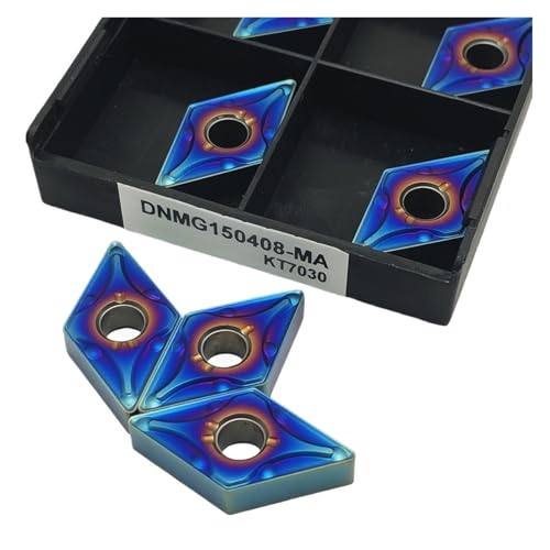 ZONSHJDKR Drehwendeplatten 10 STÜCKE DNMG150404 DNMG50408 DNMG150604 DNMG150608-MA KT7030 Hartlegierung Externe Drehwerkzeuge Drehmaschine Cutter Verwenden for Edelstahl ZONSHJDKR Drehwendeplatten 10 STÜCKE DNMG150404 DNMG50408 DNMG150604 DNMG150608-MA KT7030 Hartlegierung Externe Drehwerkzeuge Drehmaschine Cutter Verwenden for Edelstahl von ZONSHJDKR