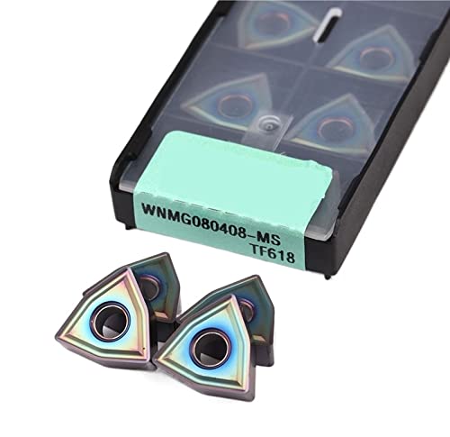 ZONSHJDKR Drehwendeplatten 10 stücke WNMG080408-MS TF618 Gehärtetem Stahl Klinge Gehärtetem Stahl Harten Stahl Werkzeug ZONSHJDKR Drehwendeplatten 10 stücke WNMG080408-MS TF618 Gehärtetem Stahl Klinge Gehärtetem Stahl Harten Stahl Werkzeug von ZONSHJDKR