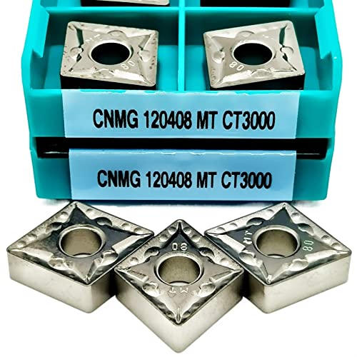 ZONSHJDKR Drehwendeplatten CNMG120404 120408 MT CT3000 CNC-Drehwerkzeug Zylindrisches Drehwerkzeug Keramik-Hartmetall-Drehwerkzeug ZONSHJDKR Drehwendeplatten CNMG120404 120408 MT CT3000 CNC-Drehwerkzeug Zylindrisches Drehwerkzeug Keramik-Hartmetall-Drehwerkzeug von ZONSHJDKR