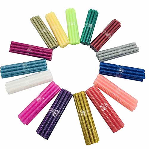 ZONSHJDKR Klebestifte 150 Stück 7 mm Bunte Heißklebestifte, for Heißklebepistole, Reparaturwerkzeug for hochviskosen Klebstoff, Handwerkzeug for Kunsthandwerk, pro Set, Schmelzklebestifte ZONSHJDKR Klebestifte 150 Stück 7 mm Bunte Heißklebestifte, for Heißklebepistole, Reparaturwerkzeug for hochviskosen Klebstoff, Handwerkzeug for Kunsthandwerk, pro Set, Schmelzklebestifte von ZONSHJDKR