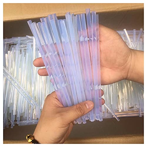 ZONSHJDKR Klebestifte 7/11 mm Heißklebestift, Klebestreifen Heißklebepistole Heißkleber Transparenter Schmelzklebestift(10pcs 11mm) von ZONSHJDKR