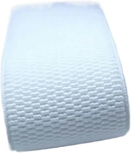 ZONSHJDKR Nähzubehör 7,5 cm breite Gummibänder for Nähen von Kleidungszubehör, Gummiband, Gummiband-1M_75MM-E1(White) von ZONSHJDKR