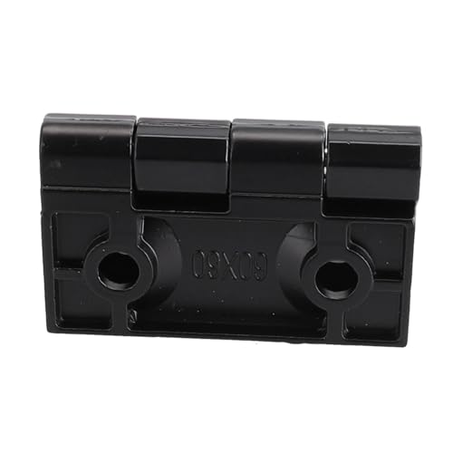 ZONSHJDKR Scharnier 1 stücke 40/50/60mm Butt Scharniere Backflap Butt Scharniere Metall Schwarz Tür Scharniere Schrank Scharniere(60x60mm) von ZONSHJDKR