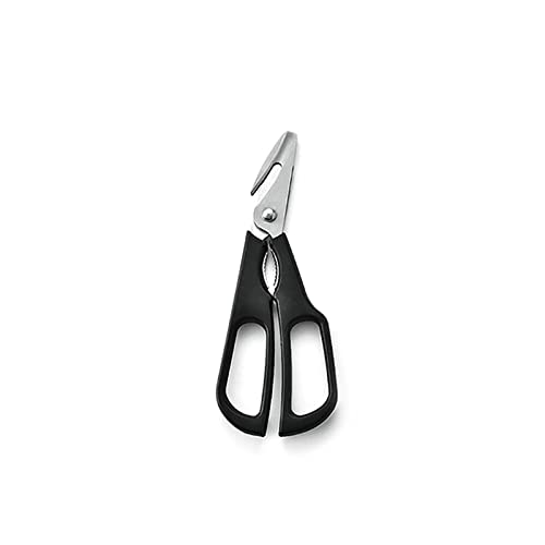 ZONSHJDKR Schere Krabben Multifunktionale Meeresfrüchte Schere Abnehmbare Garnelen Schere(Black) von ZONSHJDKR