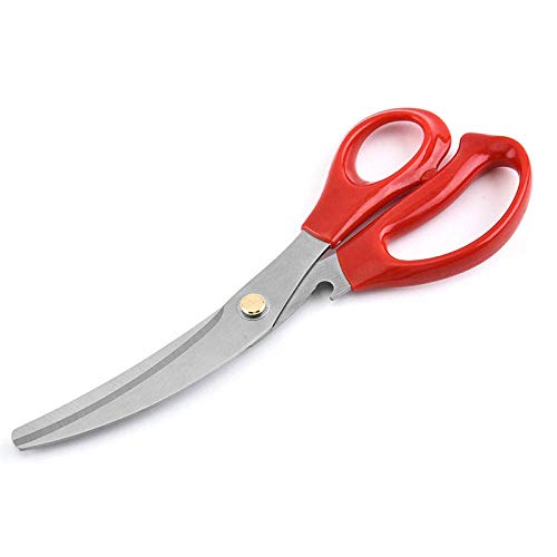ZONSHJDKR Schere Mehrzweck-Geflügelschere aus Edelstahl mit bequemen Griffen for Huhn, Gemüse, Fisch, Fleisch und Kräuter(2) von ZONSHJDKR