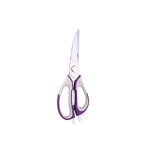 ZONSHJDKR Schere Multifunktionale Hühnerknochen-Fleischschere aus Edelstahl(Purple) von ZONSHJDKR
