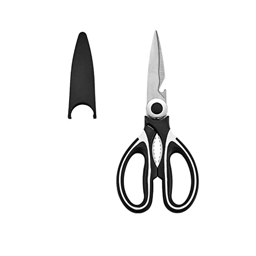 ZONSHJDKR Schere Robuste Multifunktionsschere von Kitchen Aid mit Schutzhülle, geeignet for Hühnchen, Fleisch ZONSHJDKR Schere Robuste Multifunktionsschere von Kitchen Aid mit Schutzhülle, geeignet for Hühnchen, Fleisch von ZONSHJDKR