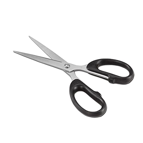 ZONSHJDKR Schere Schere mit rutschfesten Griffen, geeignet for Zuhause und das manuelle Büro, schwarz und rutschfest, verblasst Nicht leicht ZONSHJDKR Schere Schere mit rutschfesten Griffen, geeignet for Zuhause und das manuelle Büro, schwarz und rutschfest, verblasst Nicht leicht von ZONSHJDKR