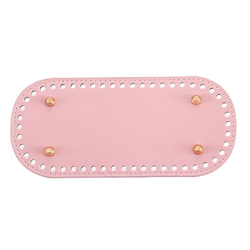 ZONSHJDKR Taschenboden 7-teiliges Set, 22 x 10 cm, DIY-Set zur Herstellung von Handtaschen, quadratische Lederböden for gehäkelte Taschenböden, handgewebte Taschenböden, gehäkelte Korbböden(Pink) ZONSHJDKR Taschenboden 7-teiliges Set, 22 x 10 cm, DIY-Set zur Herstellung von Handtaschen, quadratische Lederböden for gehäkelte Taschenböden, handgewebte Taschenböden, gehäkelte Korbböden(Pink) von ZONSHJDKR