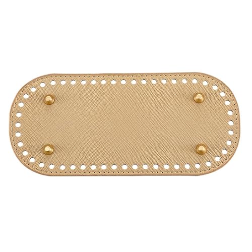 ZONSHJDKR Taschenboden 7-teiliges Set, 22 x 10 cm, DIY-Set zur Herstellung von Handtaschen, quadratische Lederböden for gehäkelte Taschenböden, handgewebte Taschenböden, gehäkelte Korbböden(Gold) ZONSHJDKR Taschenboden 7-teiliges Set, 22 x 10 cm, DIY-Set zur Herstellung von Handtaschen, quadratische Lederböden for gehäkelte Taschenböden, handgewebte Taschenböden, gehäkelte Korbböden(Gold) von ZONSHJDKR