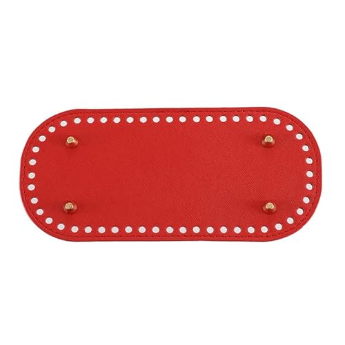 ZONSHJDKR Taschenboden 7-teiliges Set, 22 x 10 cm, DIY-Set zur Herstellung von Handtaschen, quadratische Lederböden for gehäkelte Taschenböden, handgewebte Taschenböden, gehäkelte Korbböden(Red) ZONSHJDKR Taschenboden 7-teiliges Set, 22 x 10 cm, DIY-Set zur Herstellung von Handtaschen, quadratische Lederböden for gehäkelte Taschenböden, handgewebte Taschenböden, gehäkelte Korbböden(Red) von ZONSHJDKR