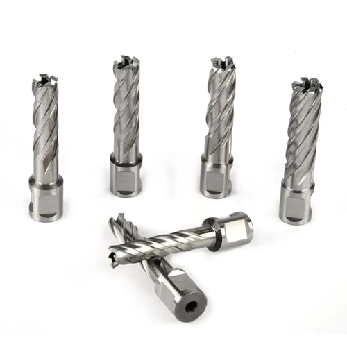 Bohrer-Set, 1 Stück 25mm Bohrbohrer, Ringfräser 10-15mm für Metall/Holz/Kunststoff(10x25mm) von ZOOPH