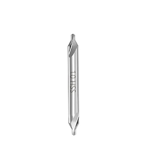 Bohrer-Set, 1 Stück 60-Grad-Zentralbohrer für Metall, Elektrowerkzeuge, Lochschneider 1,0/1,5/2,0/2,5/3,0/3,5/4,0/5,0 mm (1,0 mm) von ZOOPH