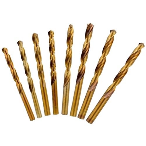 Bohrer-Set, Spiralbohrersatz 1,0-13 mm 13/19/25 Stk. HSS Pistolenbohrer Kobalt beschichtet zum Bohren von Löchern in Holz/Metall(19pcs) von ZOOPH