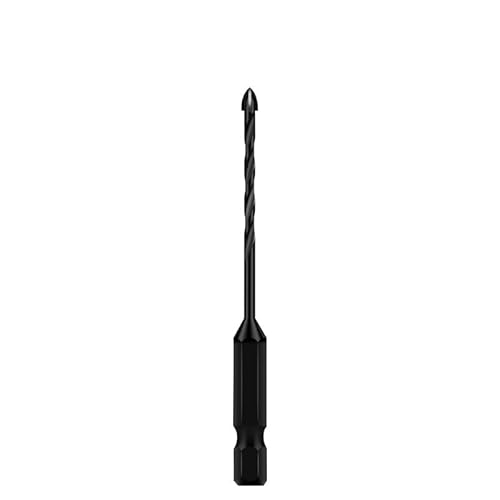 Bohrer Set Kreuzschlitzbohrer Set für Beton, Porzellanfliesen, Glas und Metall.Professionelle Multifunktionsbohrer-Sets, Werkzeuge, Hartmetallbohrer.(1pc 3mm) von ZOOPH