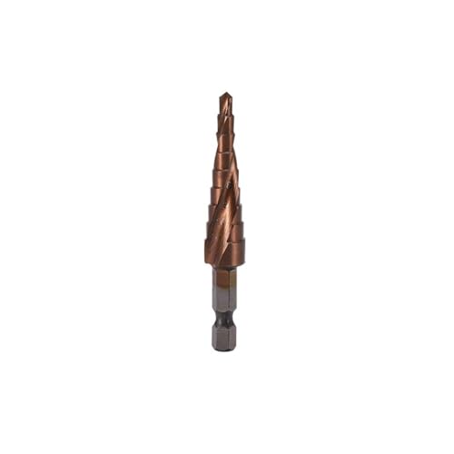 Bohrersatz, M35 Kobalt Stufenbohrer, Hochgeschwindigkeitsstahl konische Sechskantschaft, Metallbohrer, Werkzeuglochschneider für Edelstahl(412(9)) von ZOOPH