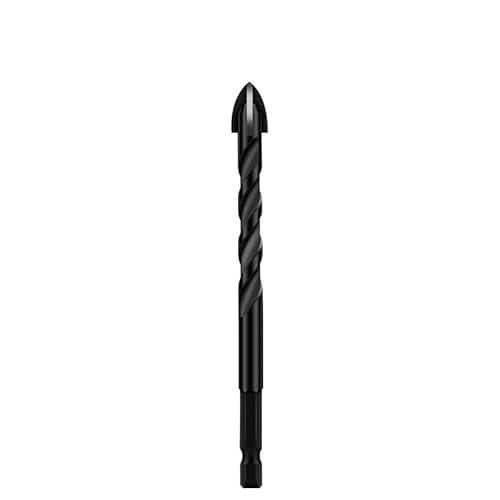 Sechskant-Kreuzbohrer-Set für Beton, Porzellan, Fliesen, Glas und Metall, professionell, multifunktional, Hartmetall-Bohrer, 1 Stück, 10 mm Sechskant-Kreuzbohrer-Set für Beton, Porzellan, Fliesen, Glas und Metall, professionell, multifunktional, Hartmetall-Bohrer, 1 Stück, 10 mm von ZOOPH
