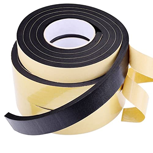 Stabiles Schwammband, 1 Stück Schwamm einseitiges Klebeband stoßfest Schaum-Kitstreifen, für Autoschaum-Pads Schallschutzpuffer Antikollisionsschaumband (Color : 25mm * 10mm)(20mmx5mmx2m) von ZOOPH