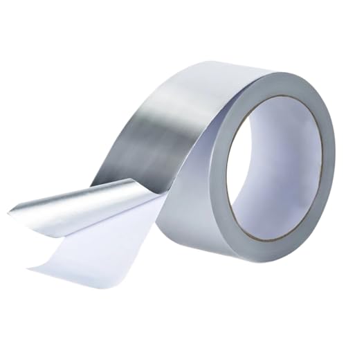 ZOOPH Aluminiumfolienband, hochtemperaturbeständiges Küchenspülbecken-wasserdichtes Anti-Schimmel-Klebeband, Wärmedämmung, Bad- und Küchenzubehör(White02) von ZOOPH