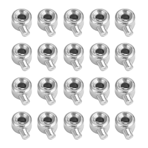 ZORESCOLEO 20 Stück Positionierungsverschluss Edelstahl Stopper Abstandshalter Perlen Langlebig für Schmuckherstellung ZORESCOLEO 20 Stück Positionierungsverschluss Edelstahl Stopper Abstandshalter Perlen Langlebig für Schmuckherstellung von ZORESCOLEO