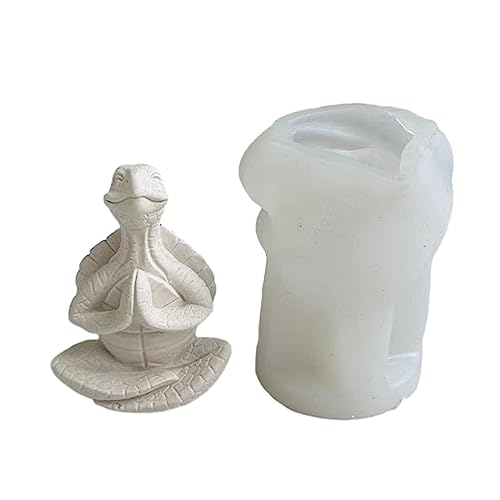 ZORESCOLEO 3D-Schildkröten-Kerzenform, Silikonformen zur Kerzenherstellung, wiederverwendbar, Epoxidharz, Gießformen, Gipsform ZORESCOLEO 3D-Schildkröten-Kerzenform, Silikonformen zur Kerzenherstellung, wiederverwendbar, Epoxidharz, Gießformen, Gipsform von ZORESCOLEO