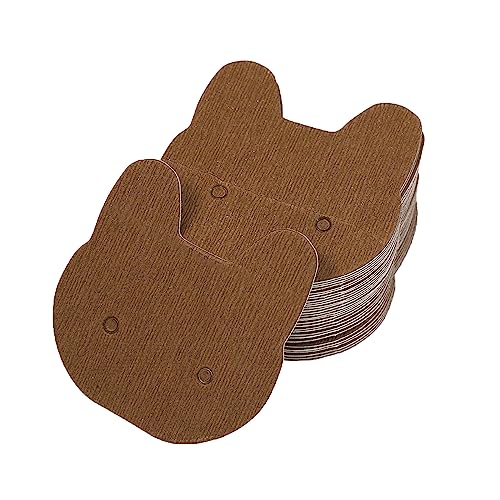 ZORESCOLEO 50 Stück/Set Katzenkopf-förmige Ohrstecker Display-Karte Ohrringe Ohrstecker Karten Schmuck Stück Karten ZORESCOLEO 50 Stück/Set Katzenkopf-förmige Ohrstecker Display-Karte Ohrringe Ohrstecker Karten Schmuck Stück Karten von ZORESCOLEO