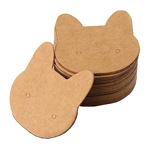ZORESCOLEO 50 Stück/Set Katzenkopf-förmige Ohrstecker Display-Karte Ohrringe Ohrstecker Karten Schmuck Stück Karten ZORESCOLEO 50 Stück/Set Katzenkopf-förmige Ohrstecker Display-Karte Ohrringe Ohrstecker Karten Schmuck Stück Karten von ZORESCOLEO