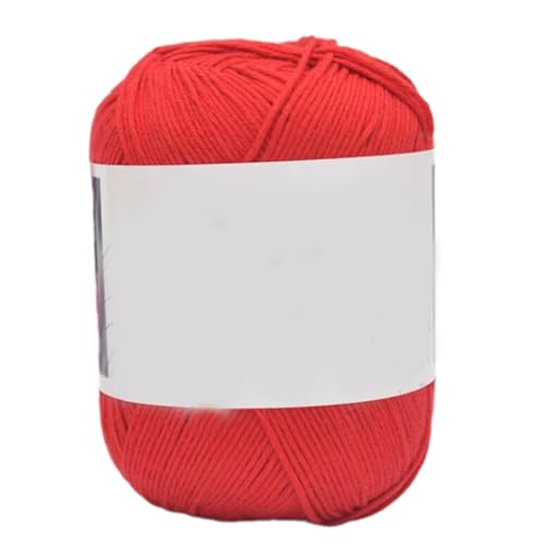 ZORESCOLEO Baumwoll-Strickgarn für Bastelprojekte, Baumwoll-Strickgarn für Schals, Schals, handgewebtes Häkelgarn von ZORESCOLEO