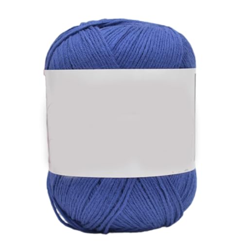 ZORESCOLEO Baumwoll-Strickgarn für Bastelprojekte, Baumwoll-Strickgarn für Schals, Schals, handgewebtes Häkelgarn von ZORESCOLEO