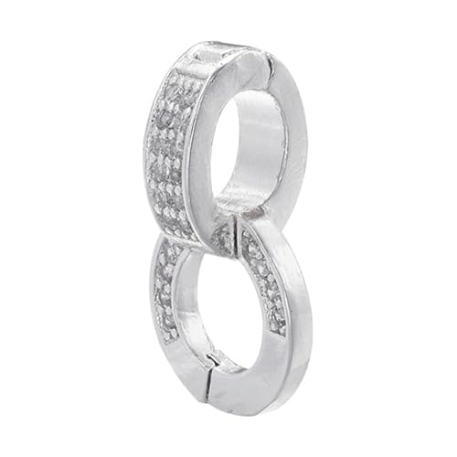 ZORESCOLEO Eleganter und kubischer Zirkonia-Verbindungsverschluss, Schmuck-Verschluss für Schmuckherstellung ZORESCOLEO Eleganter und kubischer Zirkonia-Verbindungsverschluss, Schmuck-Verschluss für Schmuckherstellung von ZORESCOLEO