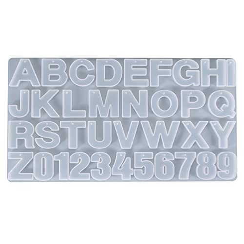 ZORESCOLEO Englischer Schlüsselanhänger, Silikon, Epoxidharz, Schlüsselanhänger, Schmuck, für Gepäck, Tasche, Zubehör von ZORESCOLEO