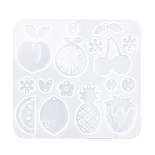 ZORESCOLEO Epoxidharz-Formen für Obst-, Tier-, Ohrringe, Silikonform, Gepäck, Tasche, Gießformen mit Loch zur Herstellung ZORESCOLEO Epoxidharz-Formen für Obst-, Tier-, Ohrringe, Silikonform, Gepäck, Tasche, Gießformen mit Loch zur Herstellung von ZORESCOLEO