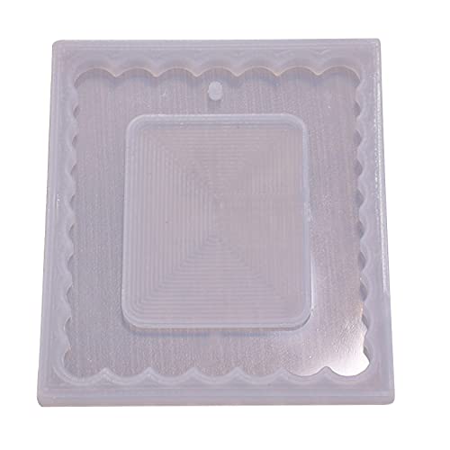 ZORESCOLEO Rechteckige Silikonformen für Fotorahmen, Ornamente, geeignet für Epoxidharz, Handwerk, Schmuckherstellung, Heimdekoration von ZORESCOLEO