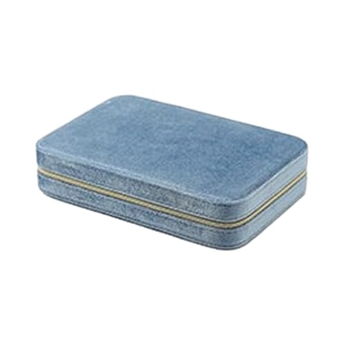 ZORESCOLEO Vielseitige Schmuckschatulle mit schützenden Trennwänden, kompakte Schmuck-Aufbewahrungsbox zum Organisieren und Schützen verschiedener Gegenstände ZORESCOLEO Vielseitige Schmuckschatulle mit schützenden Trennwänden, kompakte Schmuck-Aufbewahrungsbox zum Organisieren und Schützen verschiedener Gegenstände von ZORESCOLEO