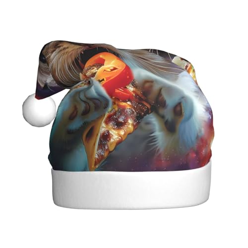 ZORIN Weihnachtsmütze mit blauen Augen, Uni, Komfort-Plüsch, für Weihnachten, Neujahr, Urlaub, Partyzubehör ZORIN Weihnachtsmütze mit blauen Augen, Uni, Komfort-Plüsch, für Weihnachten, Neujahr, Urlaub, Partyzubehör von ZORIN