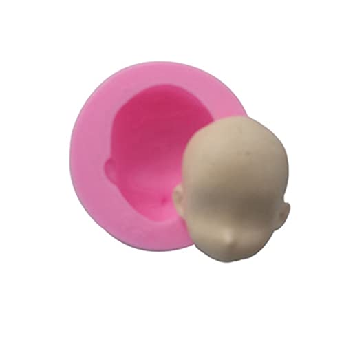 Gesichtsform, 3D-Puppenkopf, Babygesicht, Silikon-Kuchenformen – handgefertigte Tonformen, Zuckerhandwerk, Schokoladenform für Fondant, Kuchendekoration, Backwerkzeug Zorq Gesichtsform, 3D-Puppenkopf, Babygesicht, Silikon-Kuchenformen – handgefertigte Tonformen, Zuckerhandwerk, Schokoladenform für Fondant, Kuchendekoration, Backwerkzeug Zorq von ZORQ