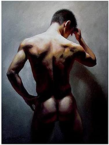 Malen nach Zahlen für Erwachsene Sexy Mann Bilder DIY Ölgemälde Leinwand Wand Home Wohnzimmer Schlafzimmer Büro Dekoration Geschenk 50x60CM Malen nach Zahlen für Erwachsene Sexy Mann Bilder DIY Ölgemälde Leinwand Wand Home Wohnzimmer Schlafzimmer Büro Dekoration Geschenk 50x60CM von ZOZOIN