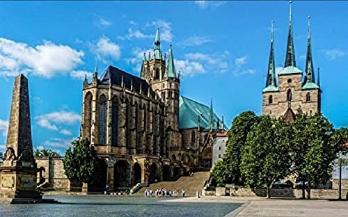 ZOZOIN Erfurt Deutschland Full Drill DIY 5D Diamond Painting By Number Unique Kits Home Wall Decor Crystal 30x40CM ZOZOIN Erfurt Deutschland Full Drill DIY 5D Diamond Painting By Number Unique Kits Home Wall Decor Crystal 30x40CM von ZOZOIN