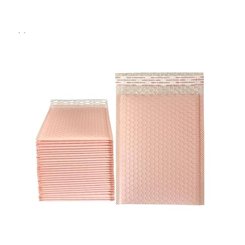 Luftpolster-Versandtaschen, Luftpolsterumschläge, für Geschäft, Versandverpackung, Druckverschlussbeutel, Rosa, 25 Stück, Hellrosa, 15 x 20 cm, 25–50 Stück Luftpolster-Versandtaschen, Luftpolsterumschläge, für Geschäft, Versandverpackung, Druckverschlussbeutel, Rosa, 25 Stück, Hellrosa, 15 x 20 cm, 25–50 Stück von ZPECIAL