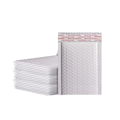 Luftpolster-Versandtaschen, Luftpolsterumschläge, für Geschäft, Versandverpackung, Druckverschlussbeutel, Rosa, 50 Stück, Weiß, 15 x 20 cm, 25–50 Stück Luftpolster-Versandtaschen, Luftpolsterumschläge, für Geschäft, Versandverpackung, Druckverschlussbeutel, Rosa, 50 Stück, Weiß, 15 x 20 cm, 25–50 Stück von ZPECIAL
