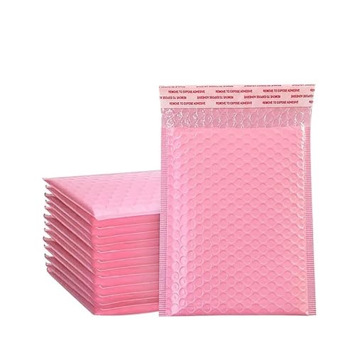 Luftpolster-Versandtaschen, groß, selbstklebend, für Geschenke, Verpackung, Versandtaschen für Bücher, Rosa, 35 x 45 cm, 10 Stück Luftpolster-Versandtaschen, groß, selbstklebend, für Geschenke, Verpackung, Versandtaschen für Bücher, Rosa, 35 x 45 cm, 10 Stück von ZPECIAL