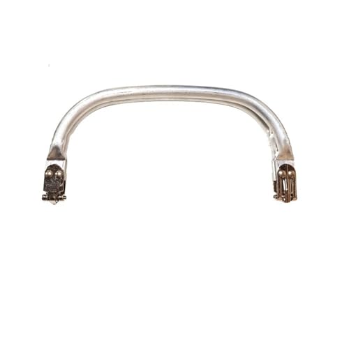 Aluminium-Geldbeutelrahmengriff Metall-Aluminium-Rohr-Taschenrahmen for Geldbörse, halbkreisförmiger Metall-Aluminium-Rahmen, Bastel-Clutch-Taschen-Rahmen, DIY klassische Beutel-Hardware(Round-190x95m Aluminium-Geldbeutelrahmengriff Metall-Aluminium-Rohr-Taschenrahmen for Geldbörse, halbkreisförmiger Metall-Aluminium-Rahmen, Bastel-Clutch-Taschen-Rahmen, DIY klassische Beutel-Hardware(Round-190x95m von ZPFDSG