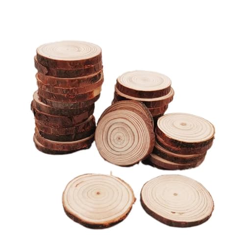 Unvollendete Holzplatte zum Basteln 10 Stück 5–6 cm Holzscheiben, unbehandeltes Kiefernholz, Kreise for Untersetzer, DIY-Bastelarbeiten, Weihnachten, rustikale Hochzeitsornamente Unvollendete Holzplatte zum Basteln 10 Stück 5–6 cm Holzscheiben, unbehandeltes Kiefernholz, Kreise for Untersetzer, DIY-Bastelarbeiten, Weihnachten, rustikale Hochzeitsornamente von ZPFDSG