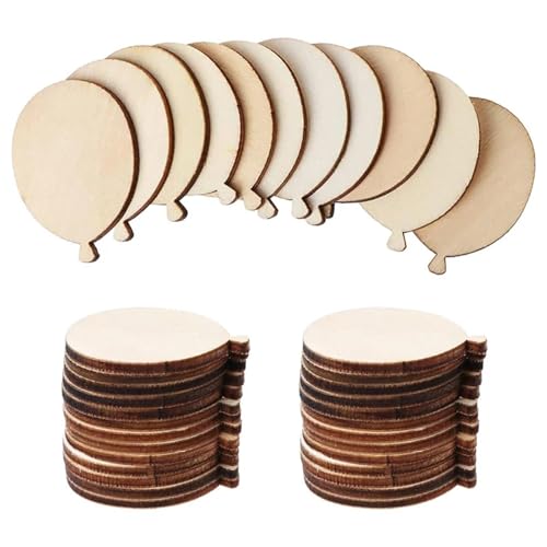 Unvollendete Holzplatte zum Basteln 100 stücke Mini Ballon Holz Ausschnitt Ornamente Tag for DIY Handwerk Hochzeit Party Decor Unvollendete Holzplatte zum Basteln 100 stücke Mini Ballon Holz Ausschnitt Ornamente Tag for DIY Handwerk Hochzeit Party Decor von ZPFDSG