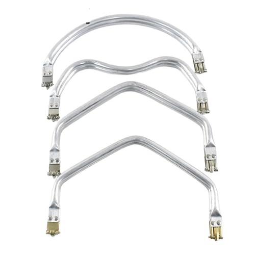 ZPFDSG Aluminium-Geldbeutelrahmengriff 2/5 Stück 19–23 cm Metall-Geldbörsenrahmen, Aluminiumrohr, Cloud-Taschengriff, Kussverschluss-Klammern, Nähen, Basteln, Hardware-Zubehör(MType-200x92mm,5Pcs) ZPFDSG Aluminium-Geldbeutelrahmengriff 2/5 Stück 19–23 cm Metall-Geldbörsenrahmen, Aluminiumrohr, Cloud-Taschengriff, Kussverschluss-Klammern, Nähen, Basteln, Hardware-Zubehör(MType-200x92mm,5Pcs) von ZPFDSG