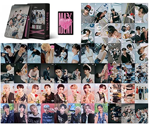 Stray Kids Fotokarten, 54 Stück, Kpop Stray Kids Lomo Karten, StrayKids Merchandise, Stray Kids Mini-Bilderkarten, StrayKids Albumkarten, Stray Kids Fotokarten-Set (A) von ZPPLD