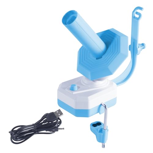 Garn Ball Wickler, USB Automatische Spulen Nähmaschine Wolle Wickelmaschine | Kugel Wolle Wickler Wollwickelmaschinen für Häkel-Liebhaber Garn Ball Wickler, USB Automatische Spulen Nähmaschine Wolle Wickelmaschine | Kugel Wolle Wickler Wollwickelmaschinen für Häkel-Liebhaber von ZPSHYD