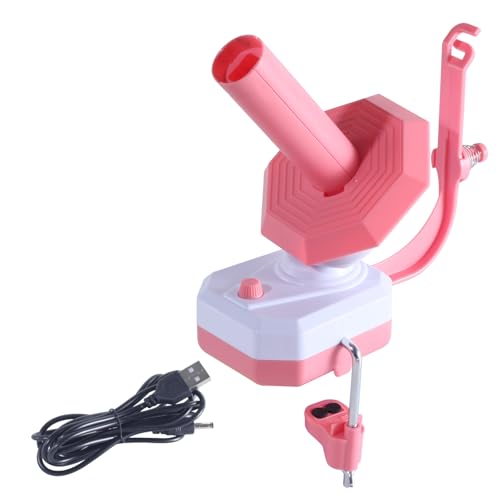 Garn Ball Wickler, USB Automatische Spulen Nähmaschine Wolle Wickelmaschine | Kugel Wolle Wickler Wollwickelmaschinen für Häkel-Liebhaber Garn Ball Wickler, USB Automatische Spulen Nähmaschine Wolle Wickelmaschine | Kugel Wolle Wickler Wollwickelmaschinen für Häkel-Liebhaber von ZPSHYD